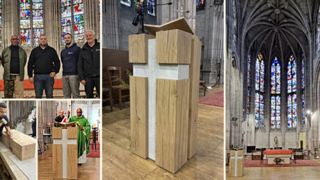 pupitres église de Conches